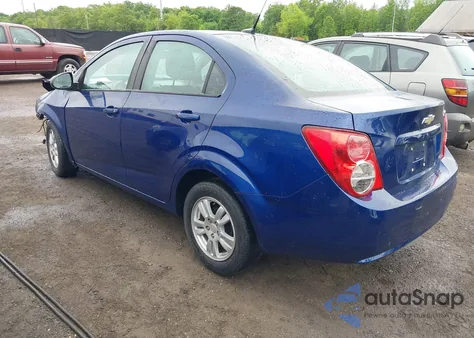 2012 Chevrolet Sonic 1Ls from USA, damaged, VIN 1G1JB5SH3C4211391